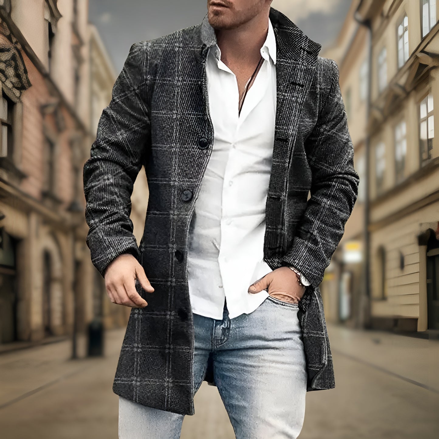 Dennis™ | Stylischer Herrenjacke