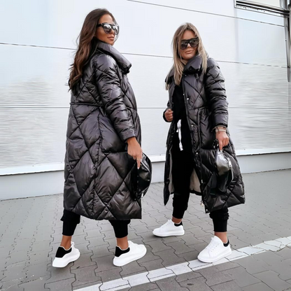 Olivia™ - Eleganter langer Winterparka