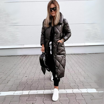 Olivia™ - Eleganter langer Winterparka