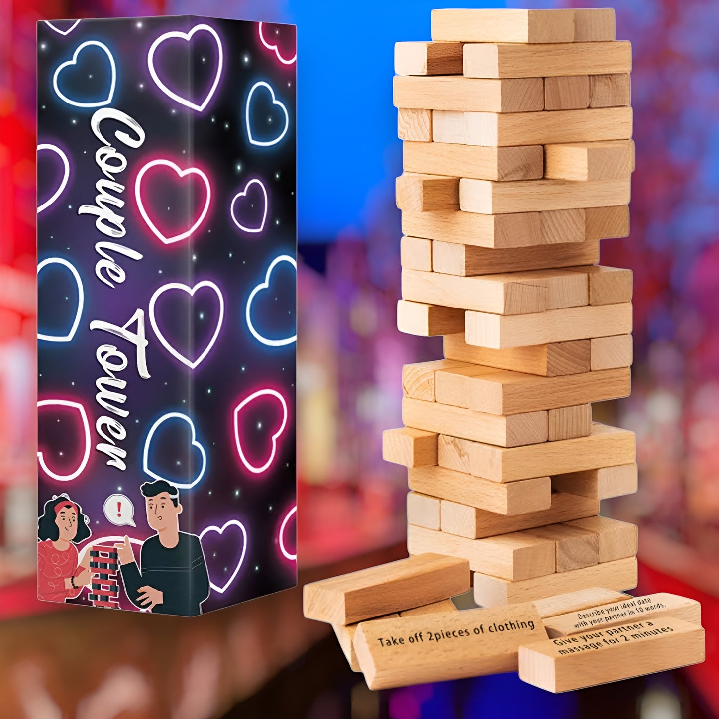 Kate™ | Spannendes Jenga-Spiel für intime Abende