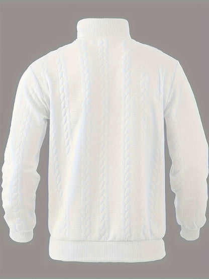 Stijn™ – Vintage Herrenpullover mit Reißverschluss