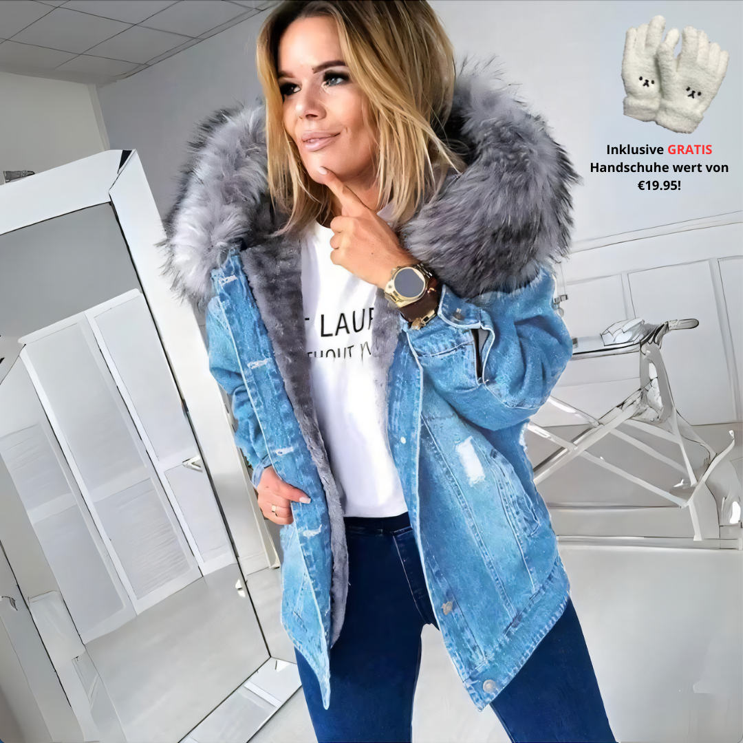 Lynn™- Warme & stilvolle Jeansjacke