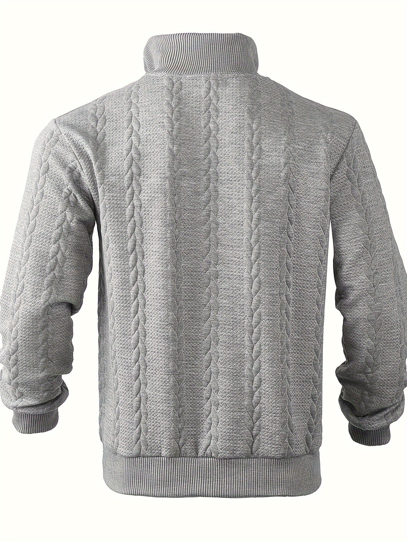 Stijn™ – Vintage Herrenpullover mit Reißverschluss